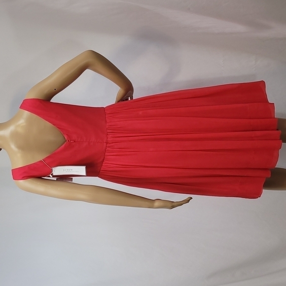 J Crew Smoked pink Sleeveless V Knot neck - Picture 12 of 17